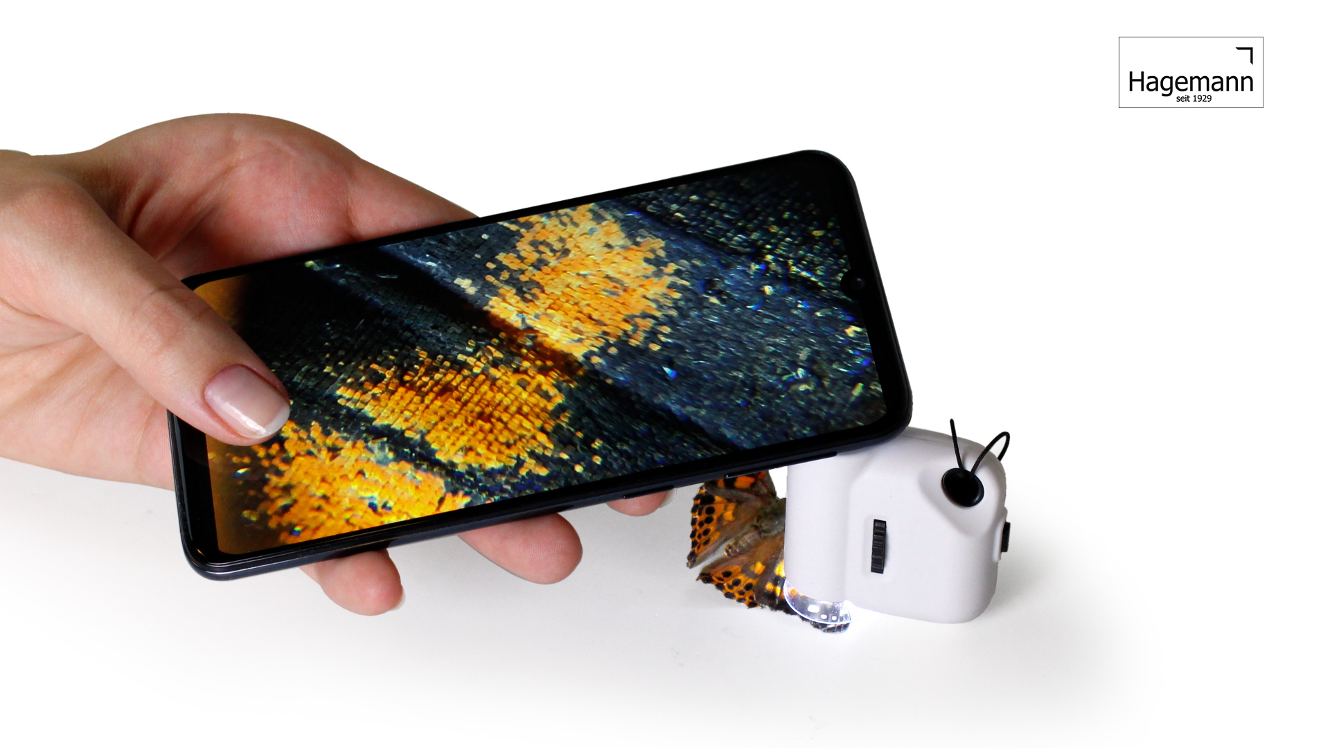 Mikroskop für Smartphone 30-fache Vergrößerung 